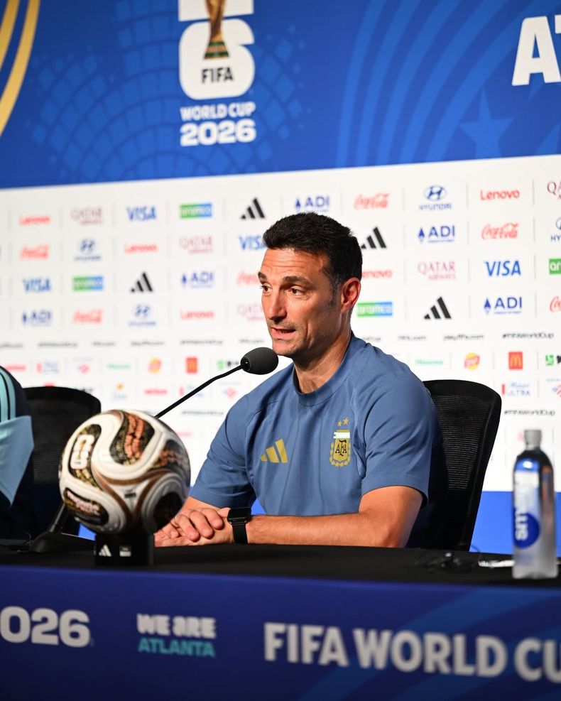 Lionel Scaloni, el padre de la Selección Argentina.