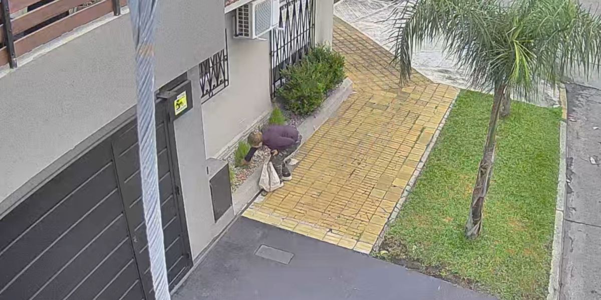 El robo quedó captado en cámara.