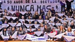 El encuentro se hizo en el gimnasio del Parque de Lomas.