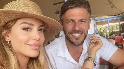 Evangelina Anderson y Martín Demichelis, complicados.&nbsp;