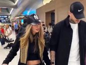 La China Suárez y Mauro Icardi, rumbo a Turquía.&nbsp;