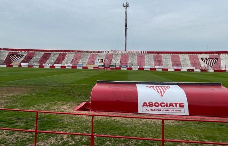 Los Andes pintará la tribuna Palacios del estadio Gallardón.