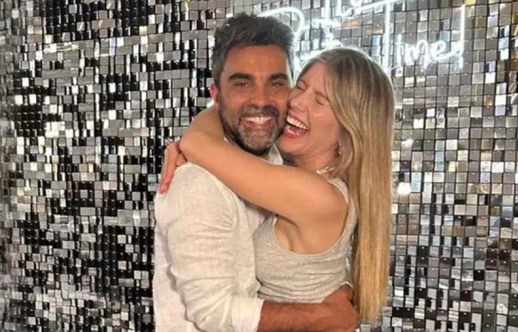 Peluca Brusca y Laurita Fernández, separados.