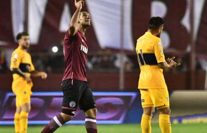 Lanús confía en la cuota goleadora de Pepe Sand.