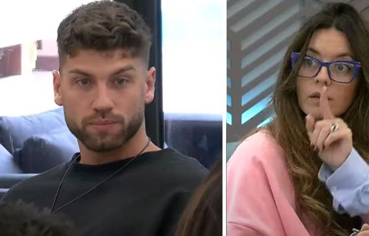 Tato y Eugenia, enemistados en Gran Hermano.