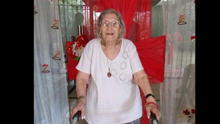 mariana, la vecina lomense que cumplio un siglo de vida