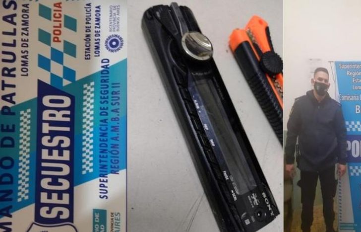 Lograron capturarlo a las pocas cuadras.