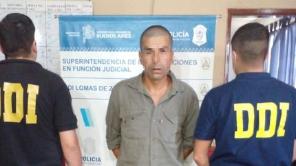 El detenido.