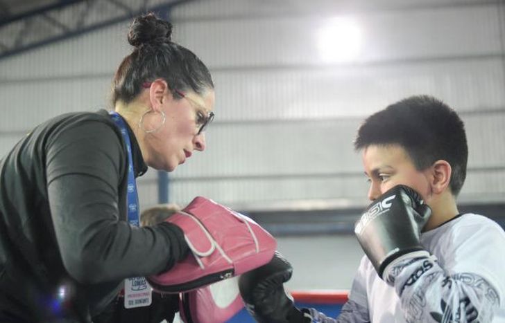 El boxeo sin contacto, una variante para iniciarse en el deporte.
