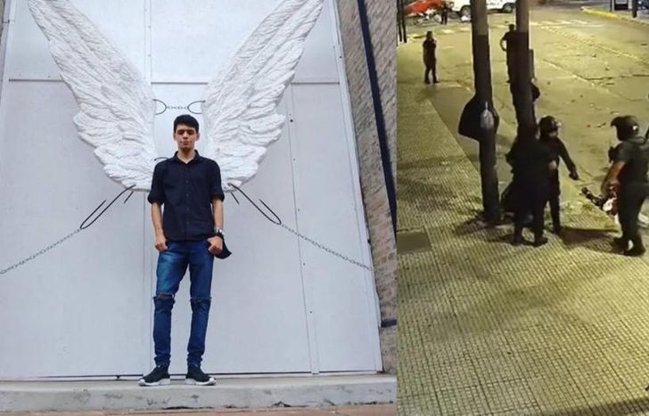 Dylan, vecino de Lanús y estudiante de Lomas, murió tras ser atropellado por un patrullero.