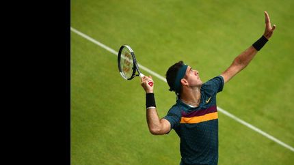 Delpo había sido operado de esa rodilla el año pasado por una fractura en la rótula.