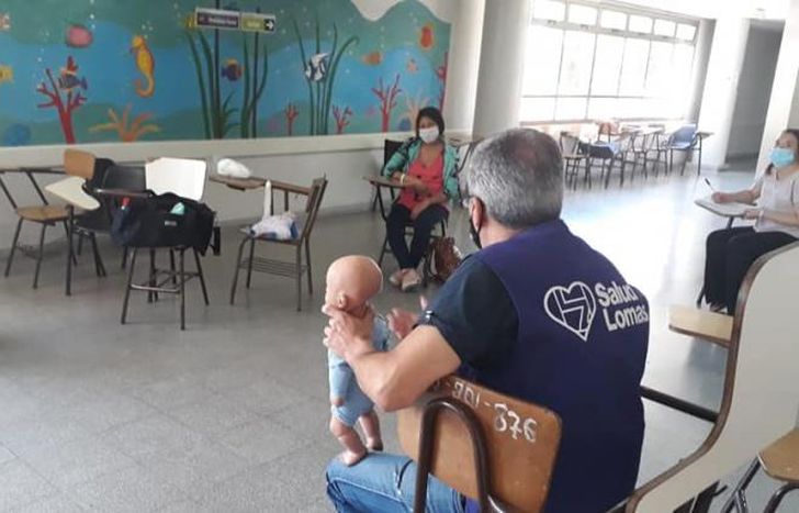 Capacitaron con protocolos.