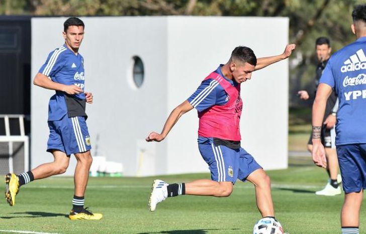 Diogo Guzmán, volante de Talleres.