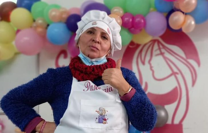 Sigue capacitándose y su sueño es contar con un horno industrial.