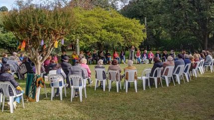 En uno de los últimos encuentros en Chascomús.