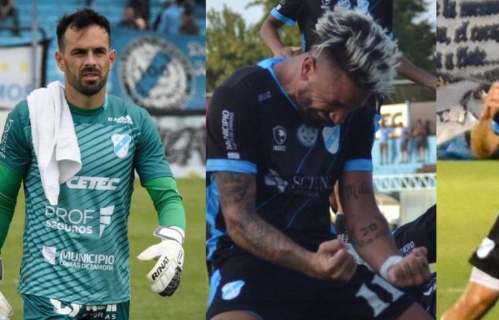 Matías Castro, Patricio Cucchi y Tobías Reinhart entrenaron con normalidad.