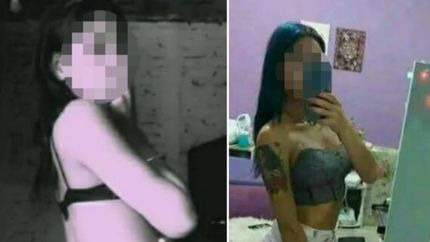 Algunas de las fotos que sube la imputada en sus redes sociales.