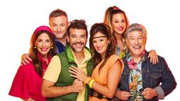 Pedro, Paula y elenco.