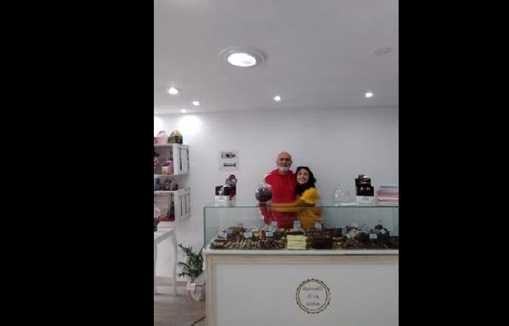 Claudio y su hija, Agustina.