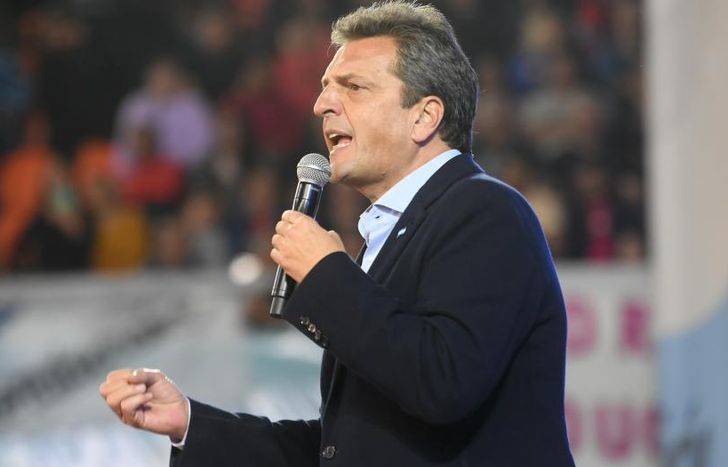 Massa fue el encargado de hacer el anuncio como ministro de Economía.