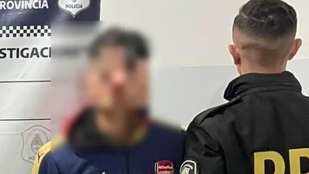 Uno de los detenidos por la Policía de Lomas.