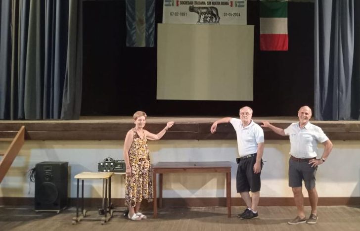 La Sociedad Italiana Nueva Roma de Temperley busca acercar a los vecinos a partir de actividades culturales.