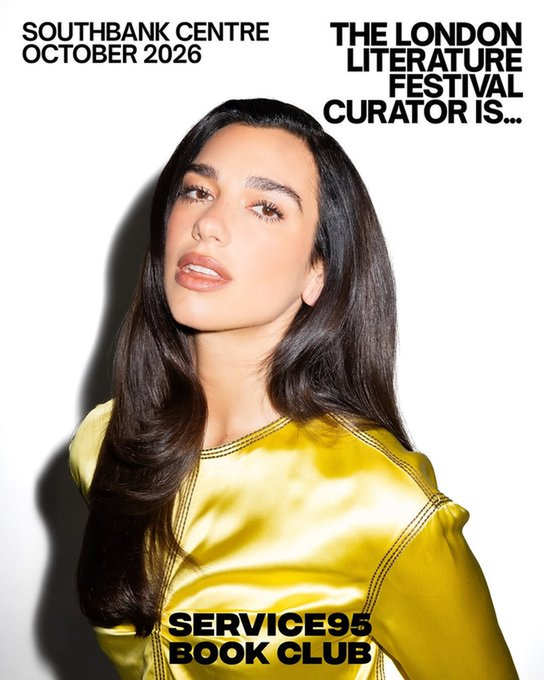 Dua Lipa, amante de la literatura. 