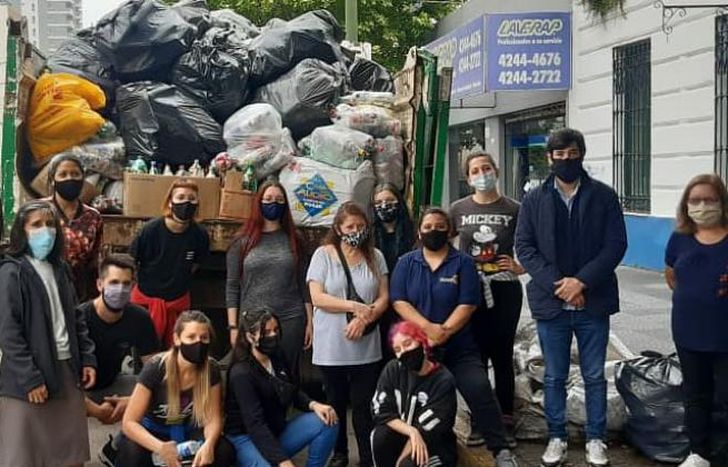 En una de las jornadas de recepción.