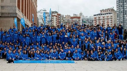 Más de 400 personas fueron a competir a Mar del Plata.