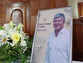 Hicieron una misa en memoria de Darío.