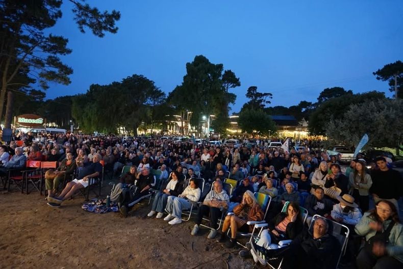 Los conciertos realizados por la Fundación Mar de las Pampas tienen una gran aceptación por parte del público.