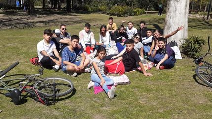 El Parque de Lomas fue uno de los lugares elegidos para reunirse.