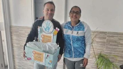 En la entrega de todo lo recaudado. En la entrega de todo lo recaudado.