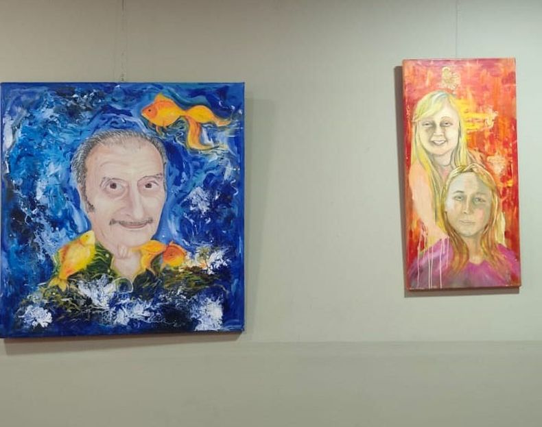 Hasta el lunes 15, en el hall de la Facultad de Derecho. 