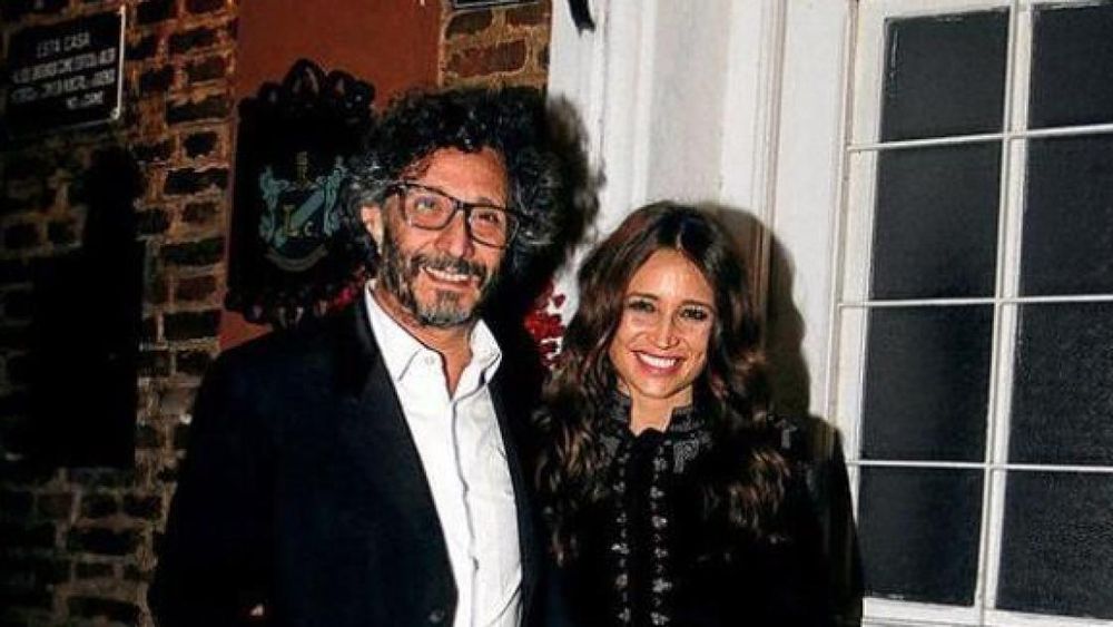 Fito Páez y Julia Mengolini, en otros tiempos.