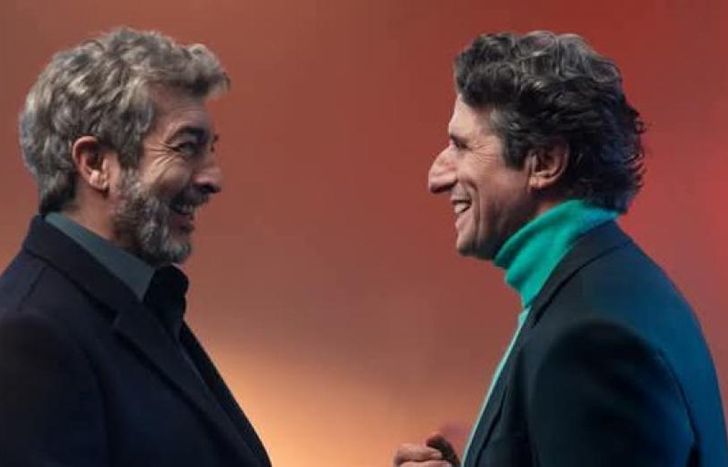 Ricardo Darín y Diego Peretti, juntos.