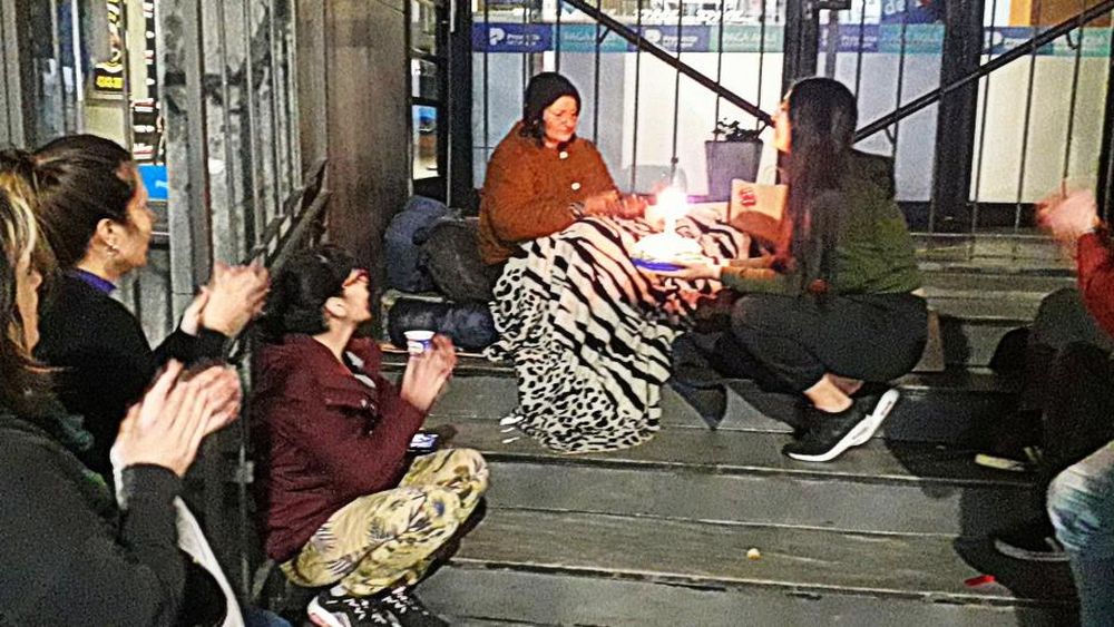 Una acción solidaria que puede sacar una sonrisa a quienes viven en la calle.