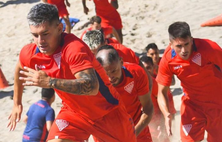 Arancibia fue unos juveniles en la pretemporada.