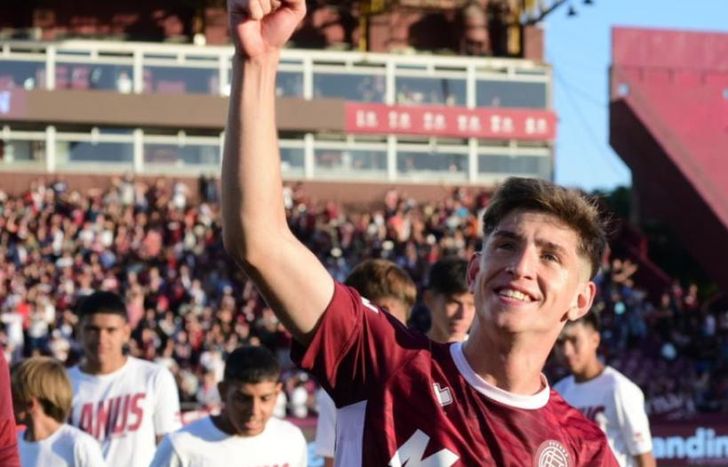 Tomás Belmonte, figura y referente del Lanús puntero de Frank Darío Kudelka.