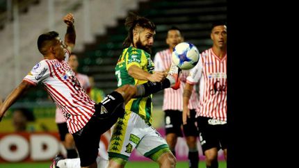 en la ultima bola, los andes dejo en el camino dos puntos claves