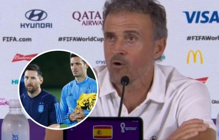 Luis Enrique le envió un mensaje a la Selección Argentina tras quedar eliminado con España en el Mundial de Qatar.