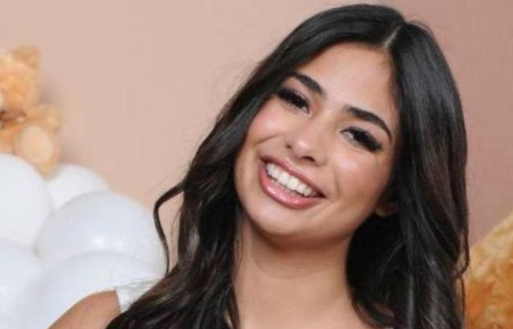 A Daniela se la ve feliz con su embarazo.