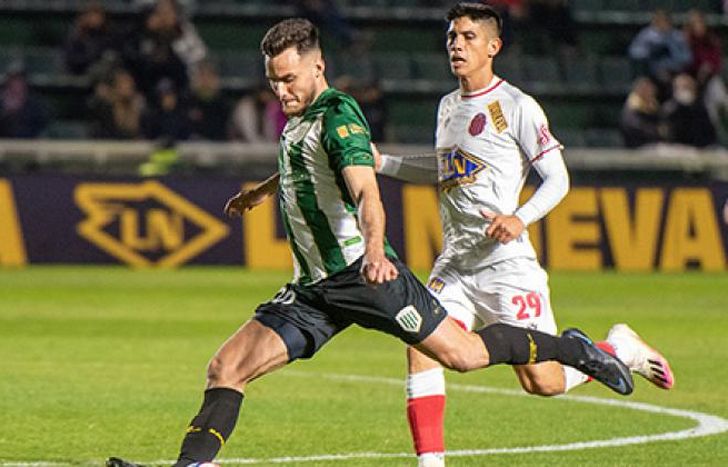 El venezolano tuvo sus primeros minutos con la camiseta de Banfield.