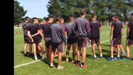 primer ensayo para el tricolor en el arandilla