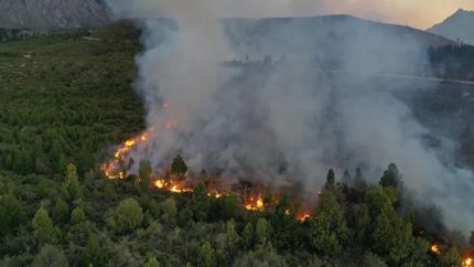 Las llamas no pueden ser controladas y hay cada vez más afectados.