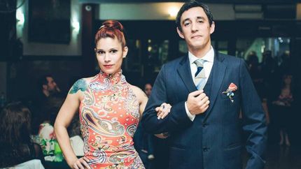Lucas y Melina crecen a pasos agigantados en el tango.