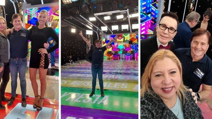 Desplegó todo su carisma y su oficio de animador en El Trece.