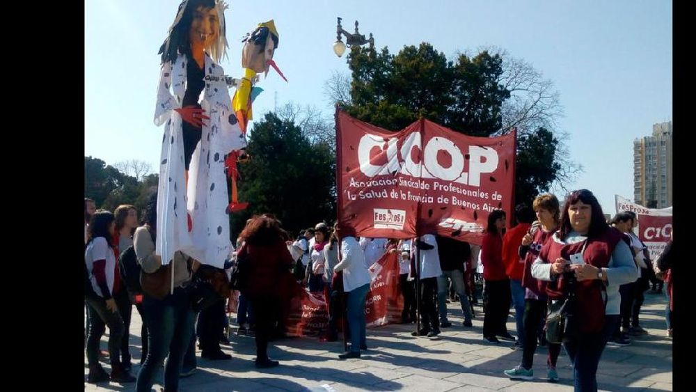 Huelga: los 80 hospitales bonaerenses le reclaman a Vidal que cumpla sus promesas