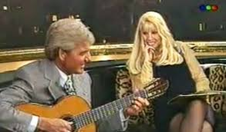 Susana Gimenez y Sergio Denis. 