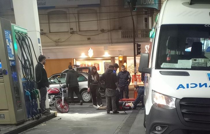 Emergencias Lomas trabajó en el lugar.